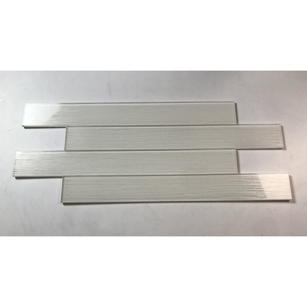 Abolos 16'' L x 2'' W Glass Bullnose Tile Trim Wayfair